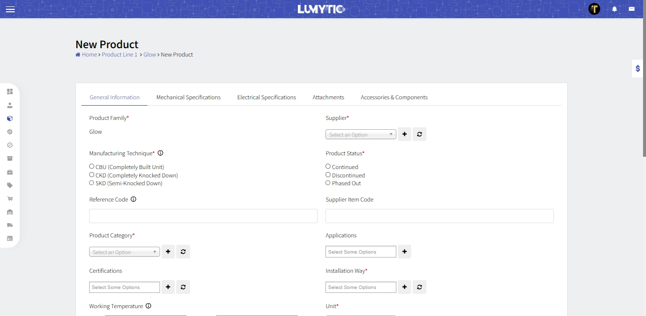 Create Single Product